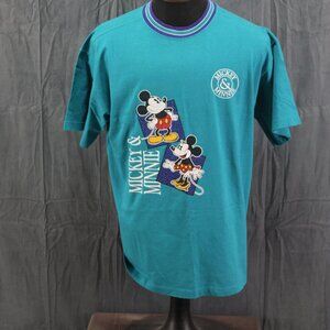Vintage Graphic T-shirt - Mickey and Minnie Mouse Disney Originals - Men's XL